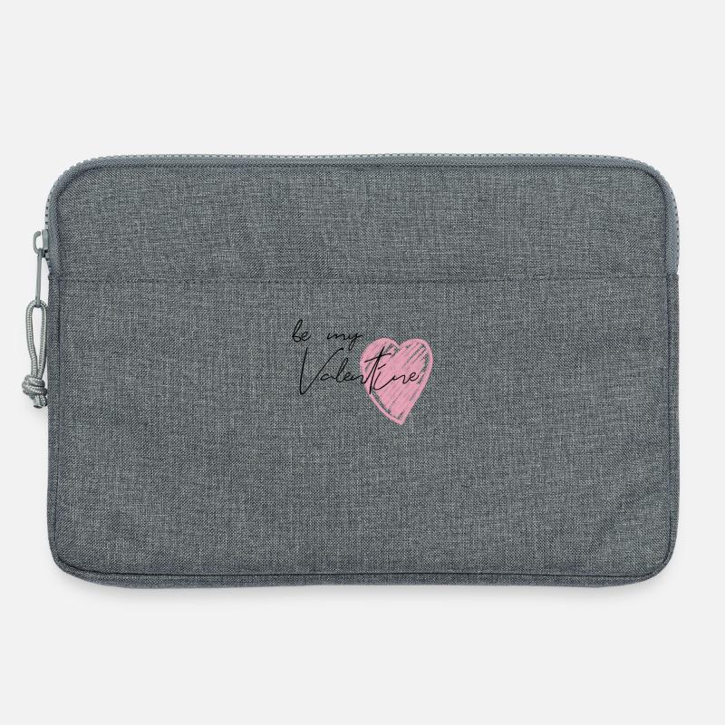 Be my valentine - Laptoptasche 13" - Grau meliert