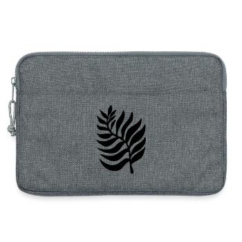 Pflanze Pflanzen - Laptoptasche 13" - Grau meliert - Vorne