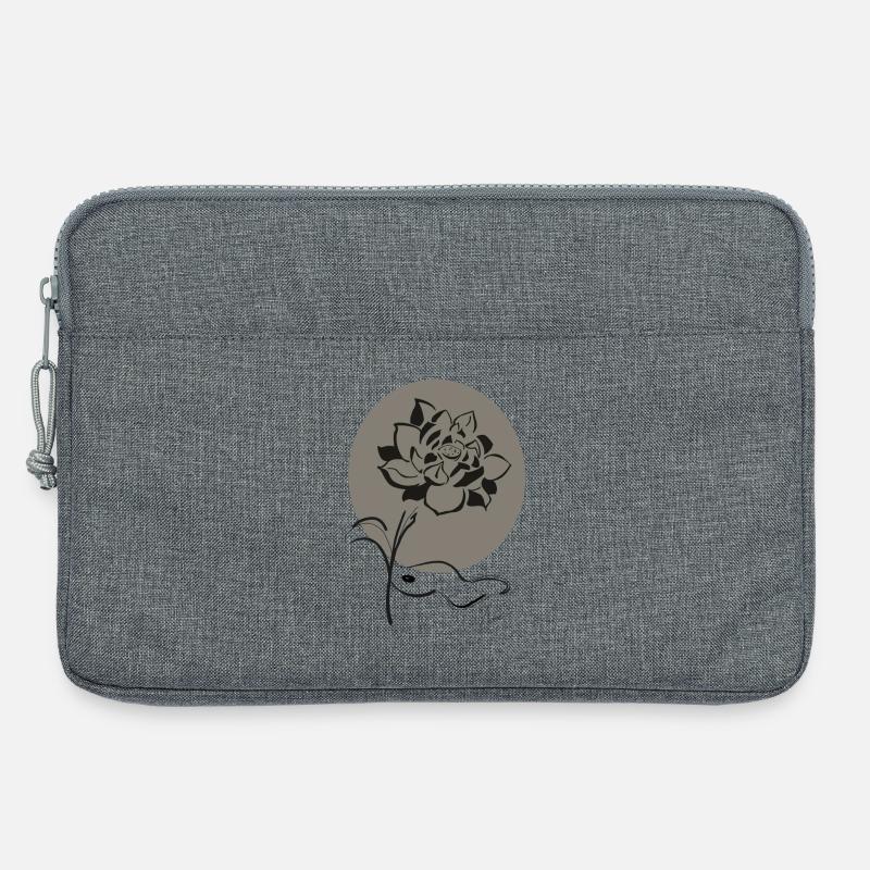 Lotus - Laptoptasche 13" - Grau meliert
