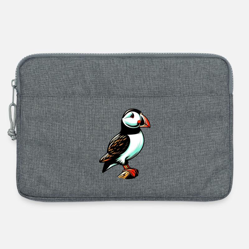 Papageitaucher - Laptoptasche 13" - Grau meliert