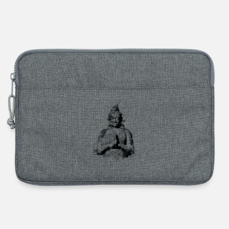 Buddha - Laptop bag 13" - heather grey