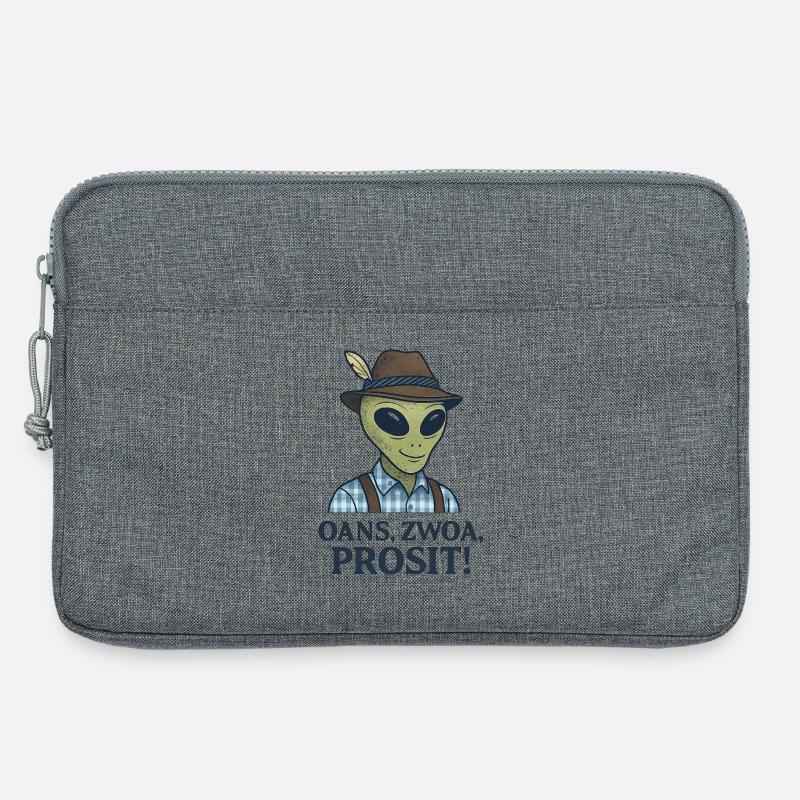 Alien - Laptoptasche 13" - Grau meliert