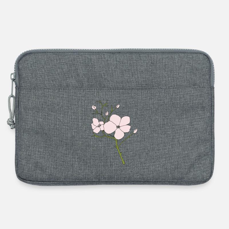 wildrose - Laptoptasche 13" - Grau meliert