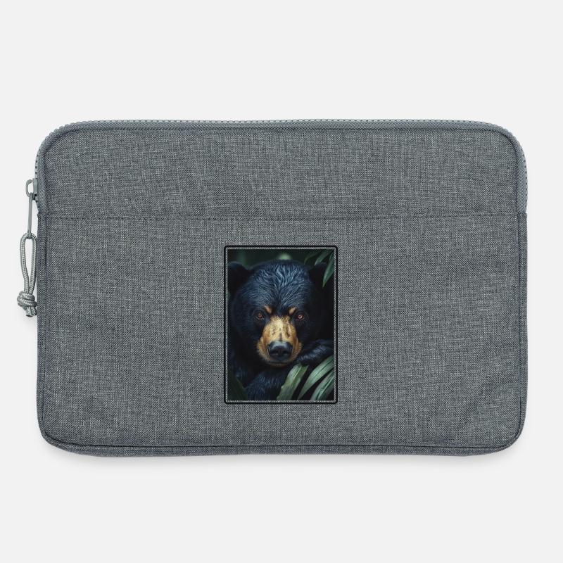 Sun Bear Malaienbär - Laptoptasche 13" - Grau meliert