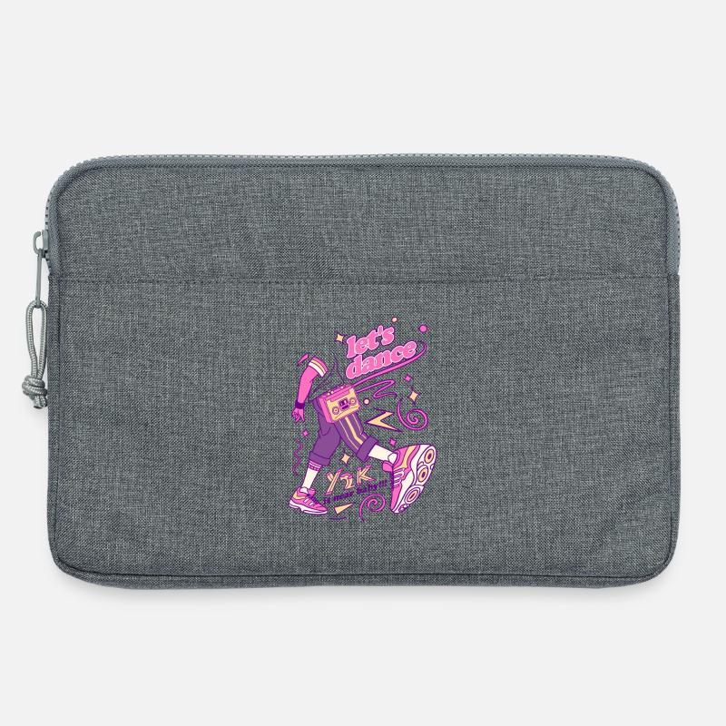 Neon Dance Ghettoblaster-Vibe - Laptoptasche 13" - Grau meliert