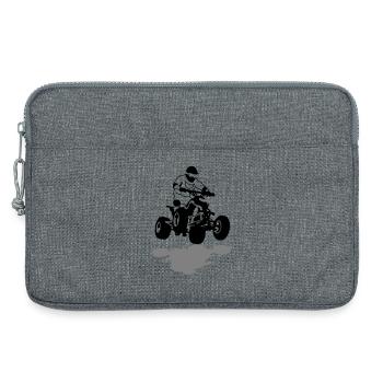 quad - Sacoche pour ordinateur portable 13 pouces - gris chiné - Devant