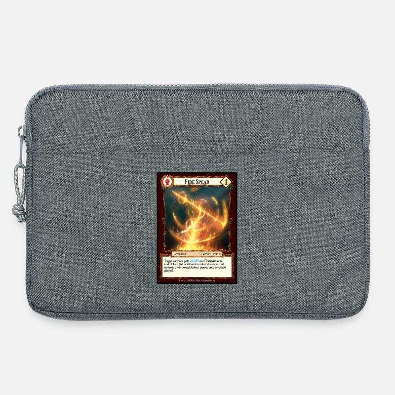 Fire Spear - Laptoptasche 13" - Grau meliert