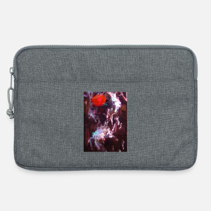 Neon Fluid Reflection - Laptop bag 13" - heather grey