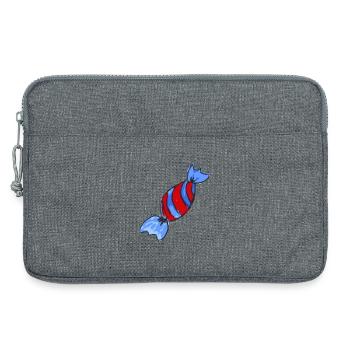 candy sweets - Laptop bag 13" - heather grey - Front