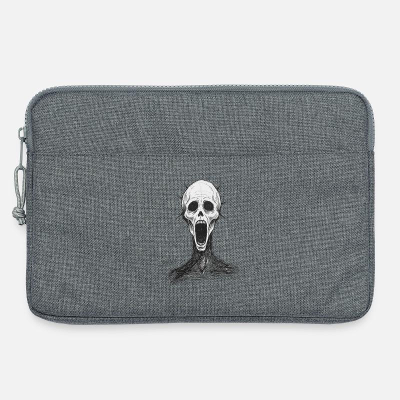 Larrys dunkle Maske - Laptoptasche 13" - Grau meliert