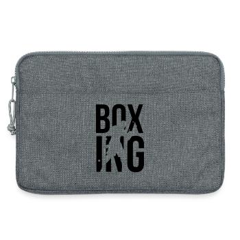 boxing - Laptop bag 13" - heather grey - Front