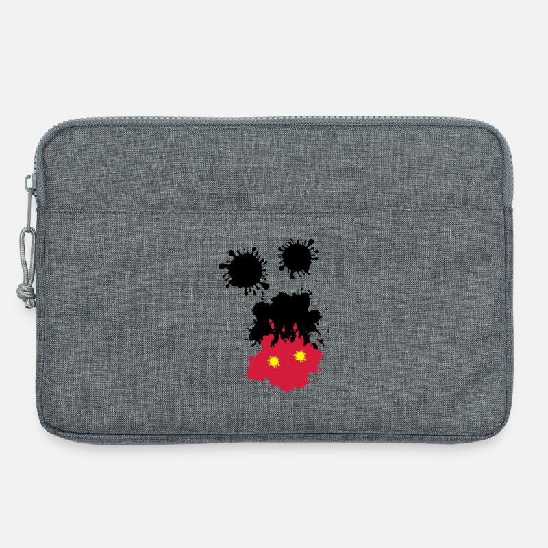 Maus-Spots - Laptoptasche 13" - Grau meliert