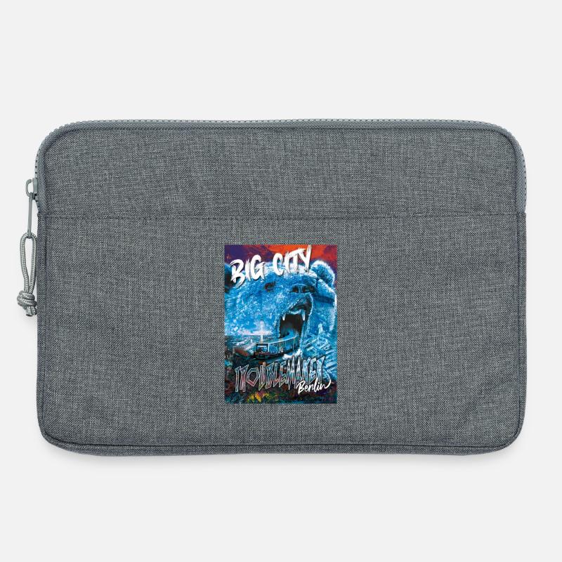 Berlin - Laptoptasche 13" - Grau meliert