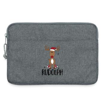 Noël - Sacoche pour ordinateur portable 13 pouces - gris chiné - Devant