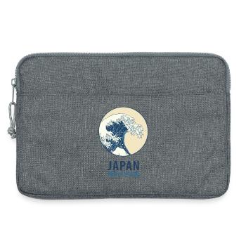 Kanagawa, Japan - Laptoptasche 13" - Grau meliert - Vorne