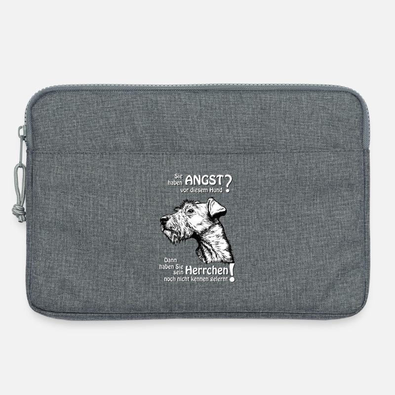 Angst vor IrishTerrier? Herrchen - Laptoptasche 13" - Grau meliert