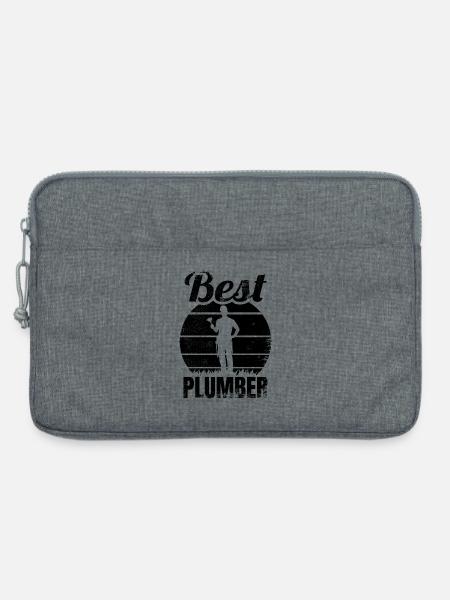 Bester Installateur - Laptoptasche 13" - Grau meliert