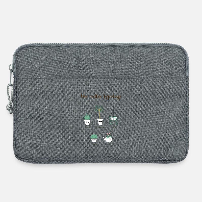 Kaffee Typologie - Laptoptasche 13" - Grau meliert