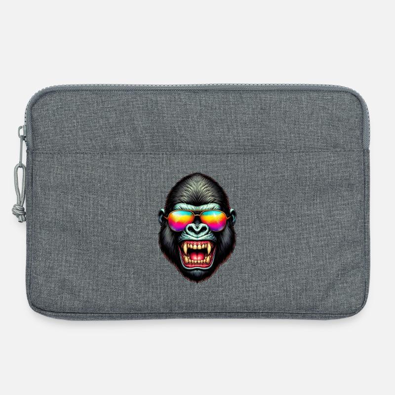Gorilla - Laptoptasche 13" - Grau meliert