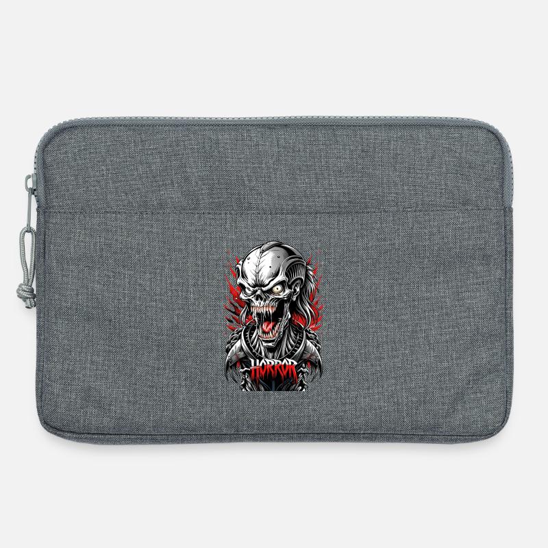 Horror - Laptoptasche 13" - Grau meliert