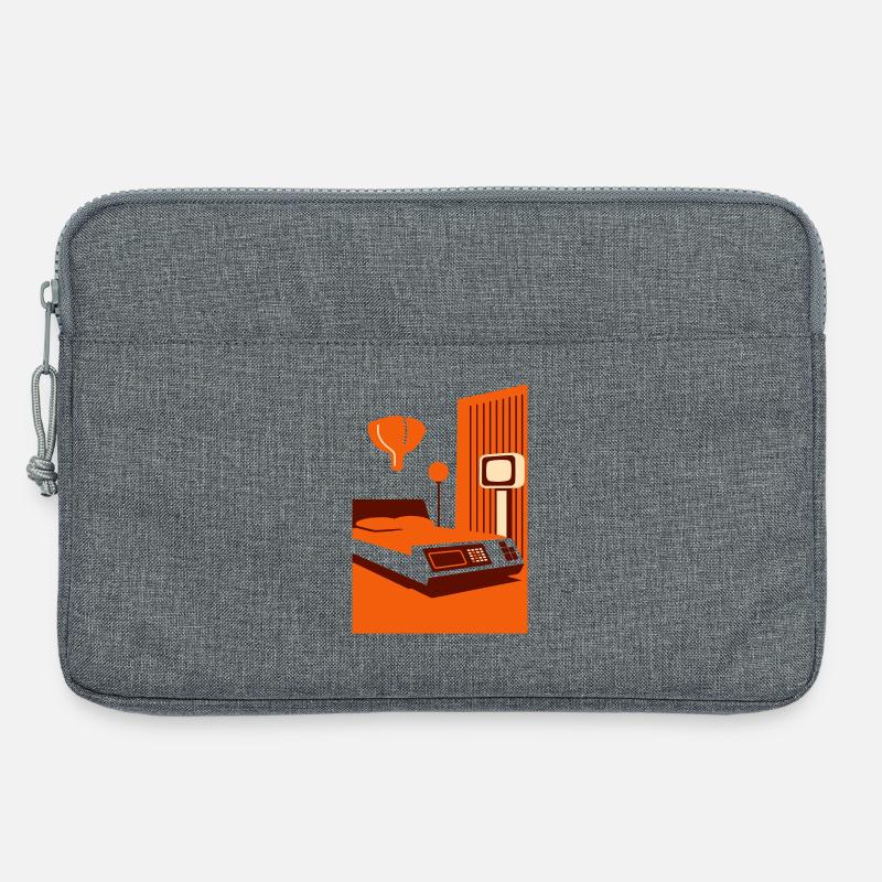 Spaceage Bedroom II - Laptoptasche 13" - Grau meliert