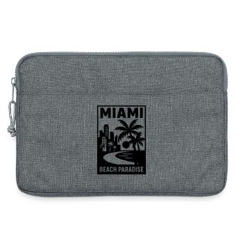 miami florida USA - Laptoptasche 13" - Grau meliert - Vorne