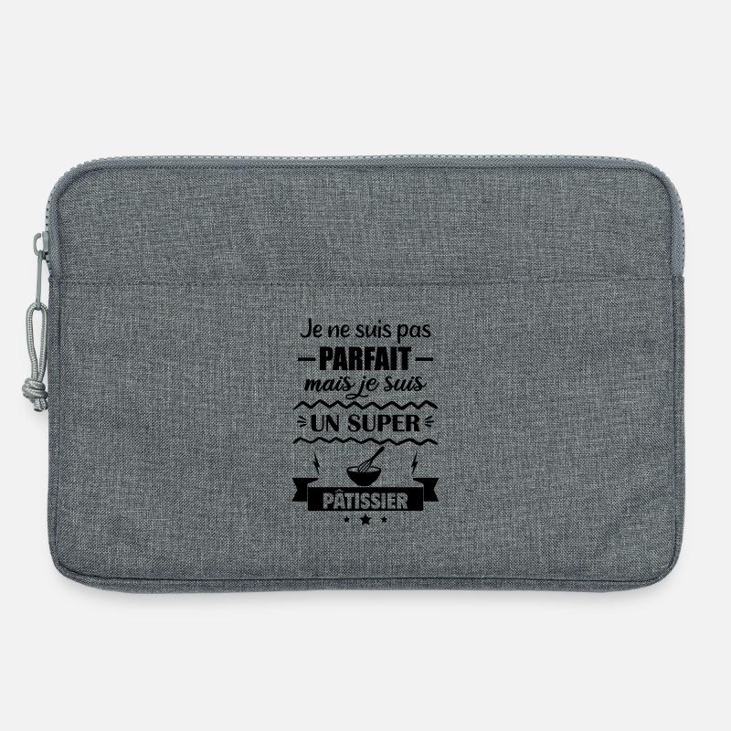 Nicht perfekt, aber toller Konditor - Laptoptasche 13" - Grau meliert