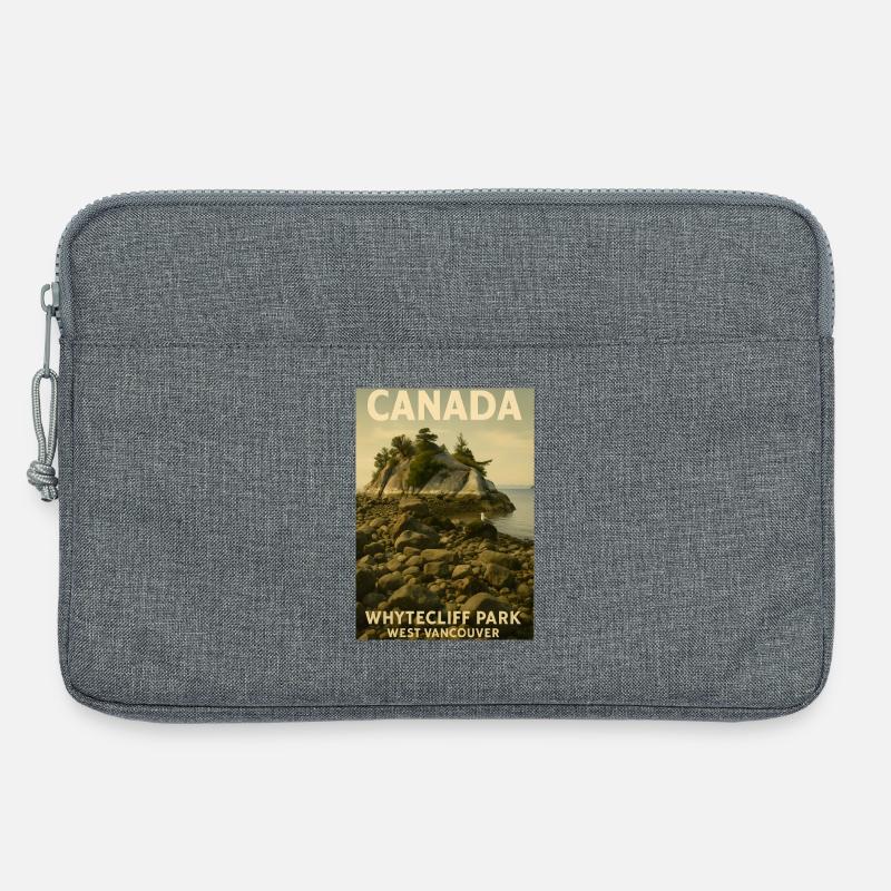 Whytecliff Park Coastline West Vancouver - Laptoptasche 13" - Grau meliert