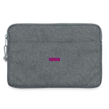 1966 Retro Neon Typografie - Laptoptasche 13" - Grau meliert - Vorne