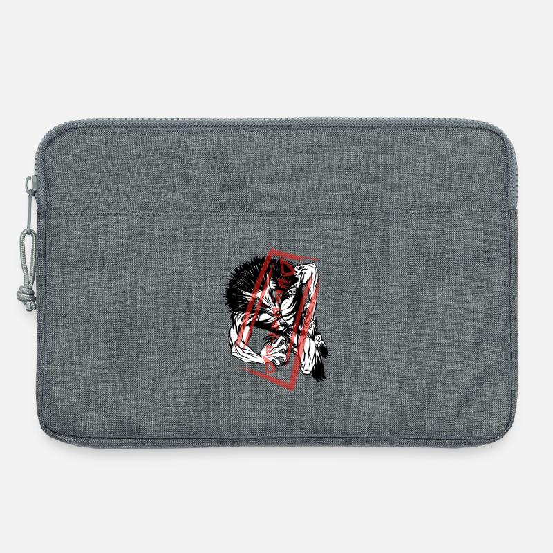 Der Besiegte: Werwolf-Monster - Laptoptasche 13" - Grau meliert