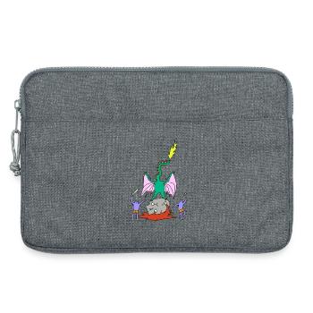 Dragon Fighter - Sacoche pour ordinateur portable 13 pouces - gris chiné - Devant