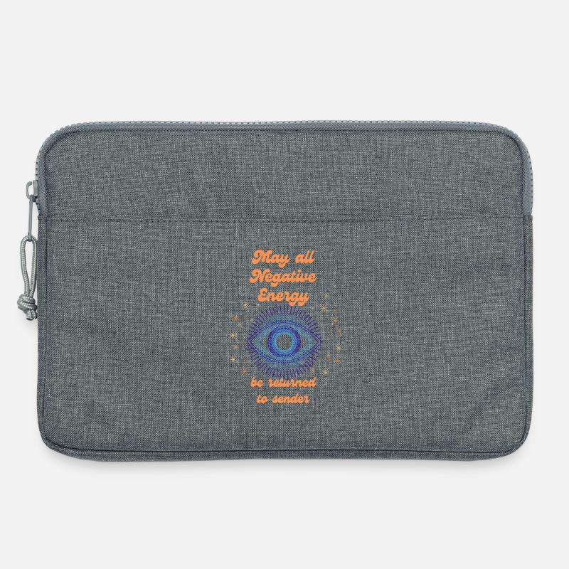 No Negative Energy - Laptoptasche 13" - Grau meliert