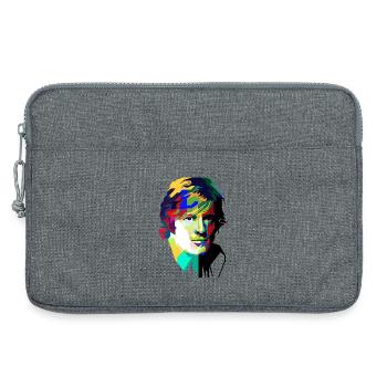 Pop Art classique des films des années 70 - Sacoche pour ordinateur portable 13 pouces - gris chiné - Devant