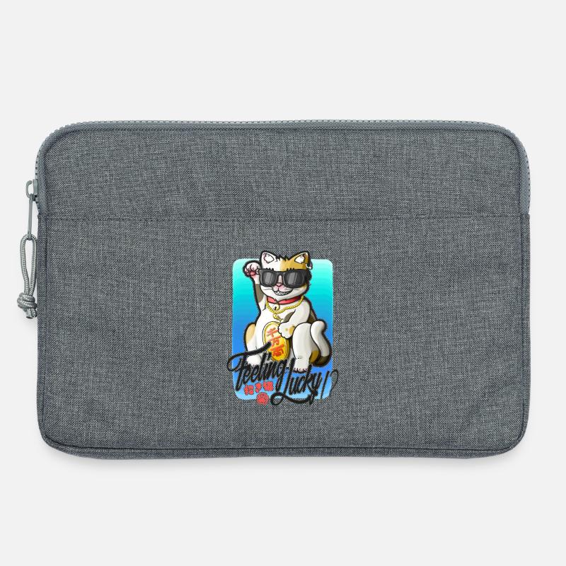 Feeling lucky!? - Laptop bag 13" - heather grey