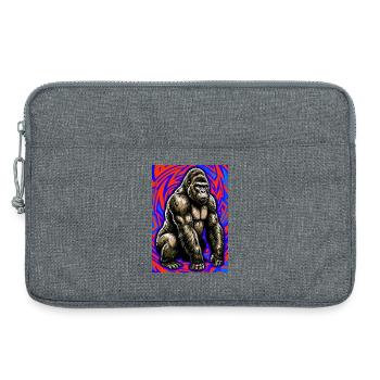 gorilla - Laptop bag 13" - heather grey - Front