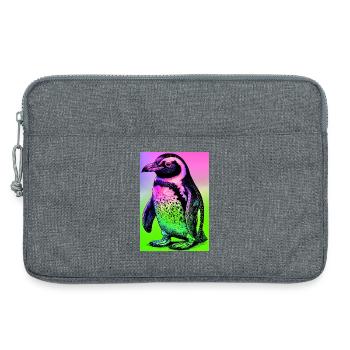 penguin - Laptop bag 13" - heather grey - Front