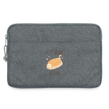 Kotek - juste de la pâtisserie occasionnelle - Sacoche pour ordinateur portable 13 pouces - gris chiné - Devant