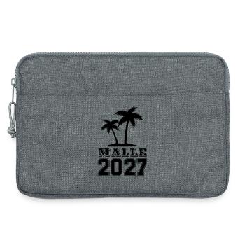 Malle 2027 - Laptoptasche 13" - Grau meliert - Vorne