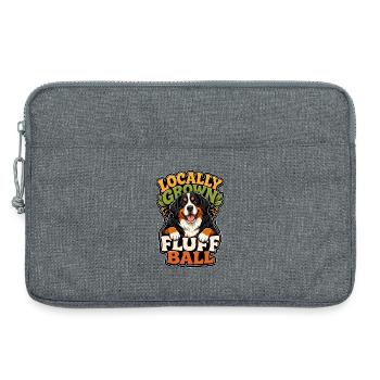 Chien de montagne bernois - Sacoche pour ordinateur portable 13 pouces - gris chiné - Devant