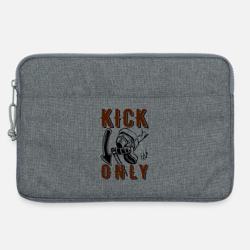 Kick only - Laptoptasche 13" - Grau meliert