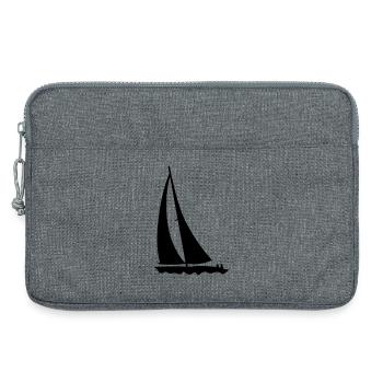 voile - Sacoche pour ordinateur portable 13 pouces - gris chiné - Devant
