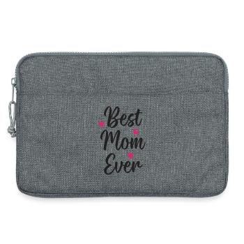 Beste Mutter aller Zeiten - Laptoptasche 13" - Grau meliert - Vorne