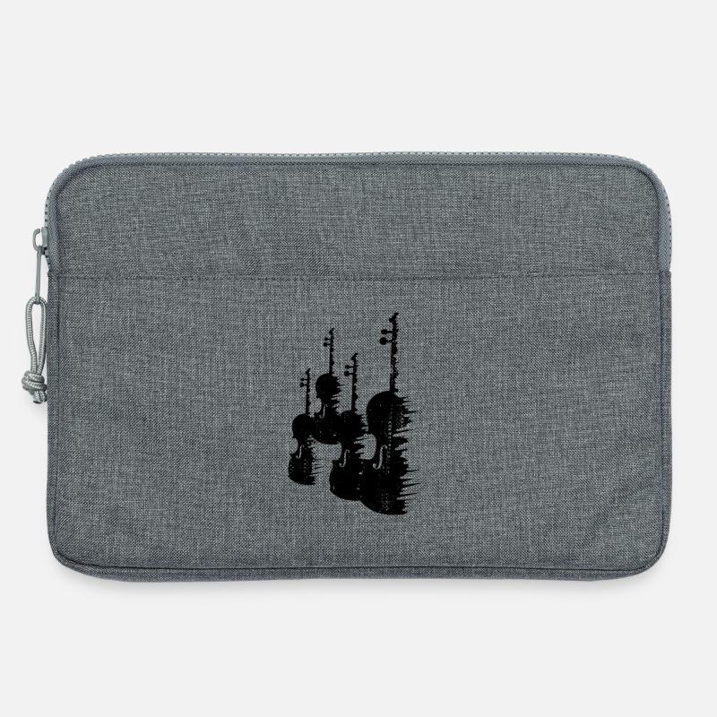 Geigen - Laptoptasche 13" - Grau meliert