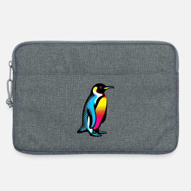 Pinguin - Laptoptasche 13" - Grau meliert