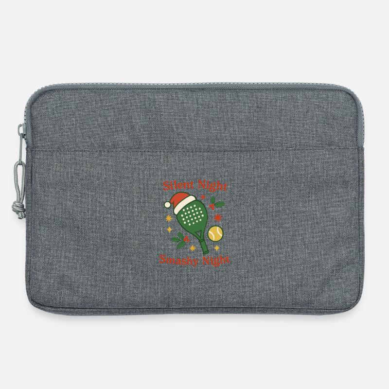 Silent Night Smashy Night - Laptoptasche 13" - Grau meliert