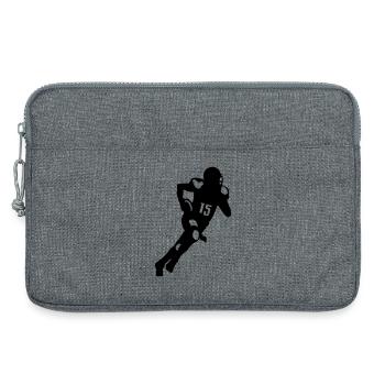 Football - Laptop bag 13" - heather grey - Front