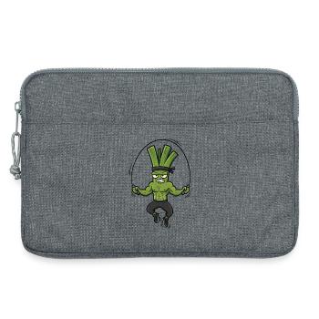 Sport sportif pour amateurs d’oignons à la corde à sauter à la corde - Sacoche pour ordinateur portable 13 pouces - gris chiné - Devant