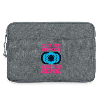 Hors Bureau Concentration Zone Travail - Sacoche pour ordinateur portable 13 pouces - gris chiné - Devant