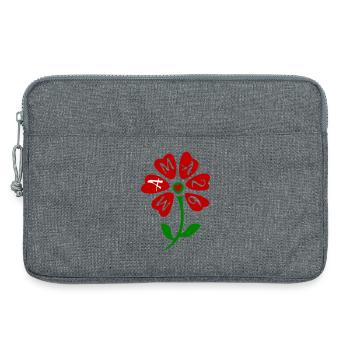 Mama 2026 - Laptoptasche 13" - Grau meliert - Vorne