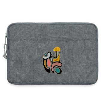 minimalist - Laptoptasche 13" - Grau meliert - Vorne